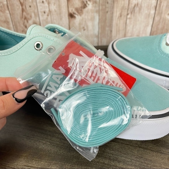 Vans Authentic Pro Aqua Haze Sneaker Size 9 Women - Picture 9 of 10